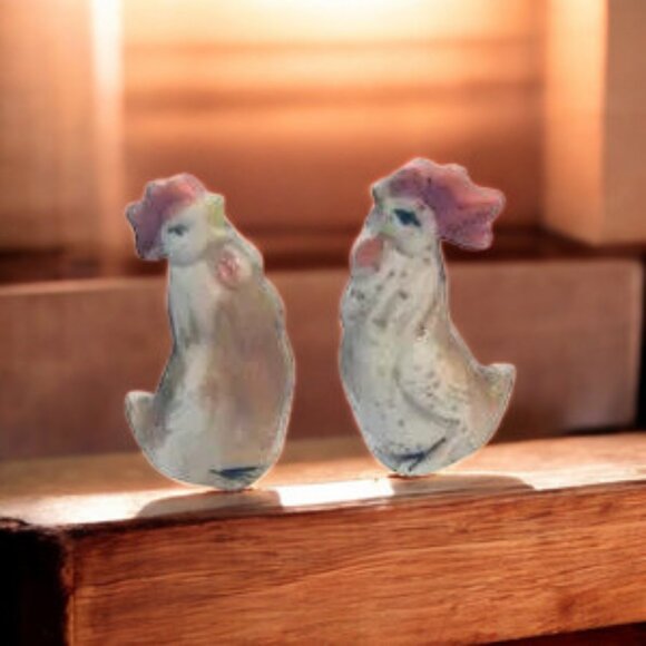 Vintage Chicken Salt and Pepper Shakers - Picture 1 of 5